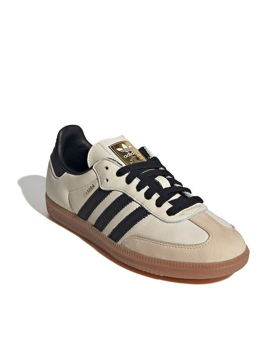 Samba OG Damen Sneakers Crew White / Core Black / Sand Strata