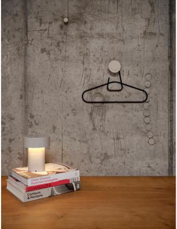 Zone Denmark Wall Hanger Wooden Beige 10x10x4.5cm