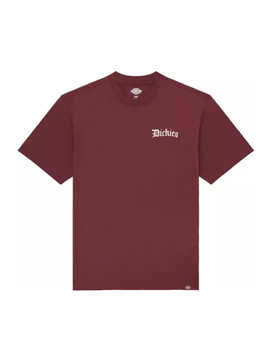 Diner T-shirt Μπορντό