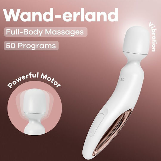 Satisfyer Erland Δονητής Μασάζ Λευκός