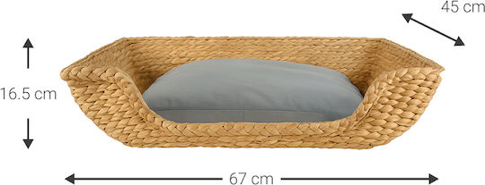 Janessa Cat Bed Length 67cm Dimensions cm Length 67 Depth 45 Height 16.5