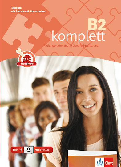 B2 Komplett Pack Testbuch Mit Audios & Videos Online + Klett Book-app + Griechisches Begleitheft Σετ 2 Τεμ