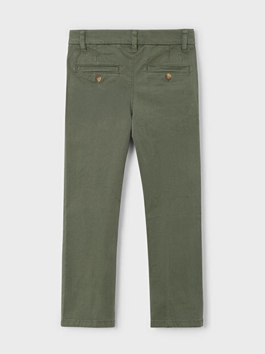 Mayoral Pantaloni pentru Copii Chino Olive Basic