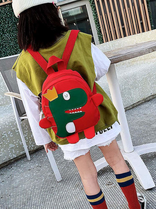 Kourk Kids Bag Backpack Red 17cmx9cmx19cmcm