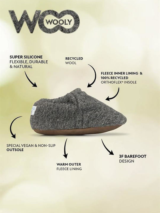 Woo Wooly Παντόφλες Γκρι