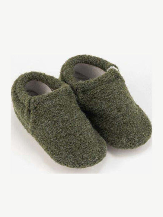 Woo Wooly Παντόφλες Χακί