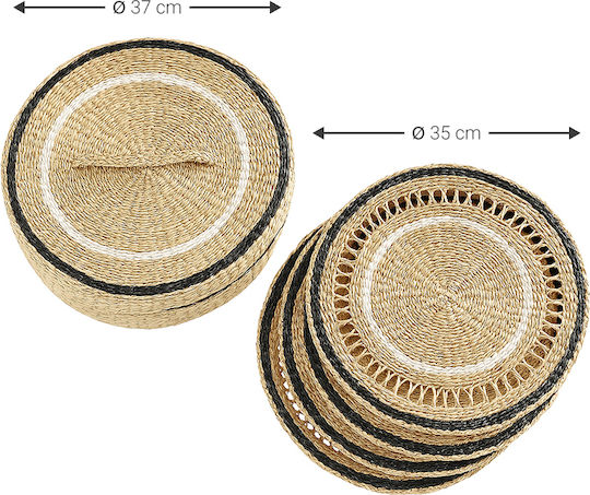 Polihome Placemats Neesha 35x35cm 6pcs Polihome Placemats Neesha 35x35cm 6pcs