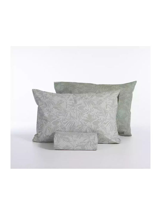 Nef-Nef Homeware Duvet Cover Set Cotton Queen with 2 Pillowcases 240x230 Dazier Green