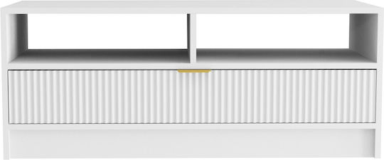 Masa Centrală Rectangulară Allegro Din Lemn Alb L100xL50xÎnălțime40cm