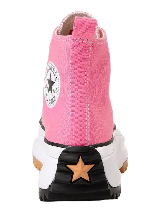 Run Star Hike Platform Γυναικεία Μποτάκια Ροζ