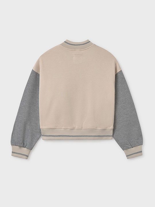 Kids' Bomber Short Beige Skoro