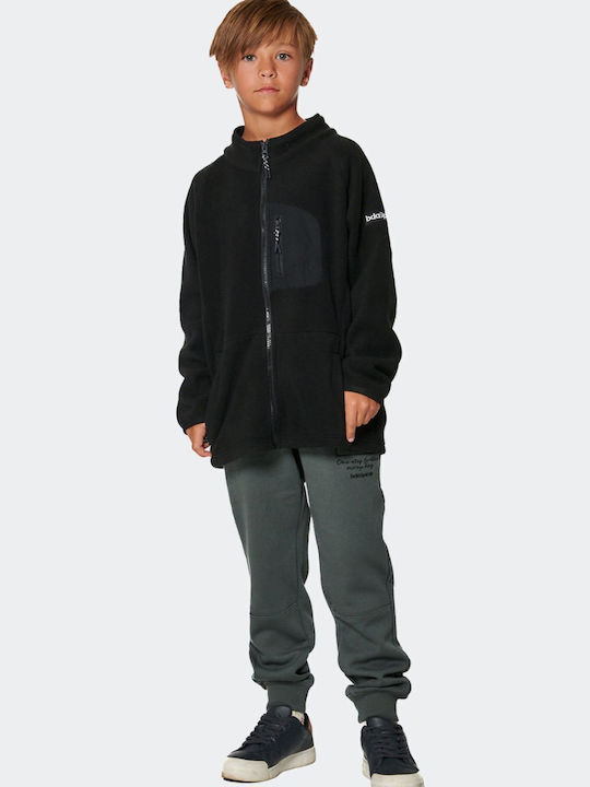 Sport Cardigan pentru copii Fleece Black