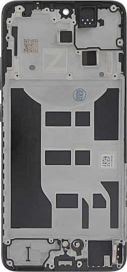 Relife Komplettbildschirm Oppo Reno 12F LCD-Panel Touch-Glas Chassis Schwarz