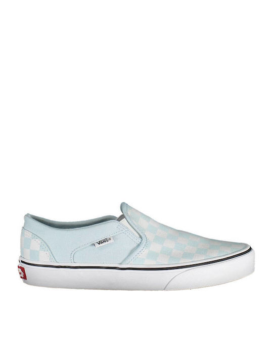 Asher Women's Canvas Slip-Ons Light Blue