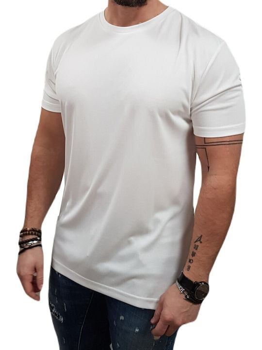 Vittorio Artist Kurzarm T-Shirt Weiß