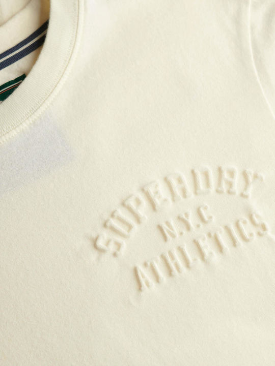 Ovin Αθλητικό T-shirt Εκρου