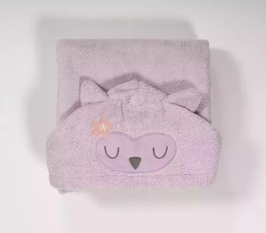 Nef-Nef Homeware Бебешка Капа-Халат с Качулка 70x120 см