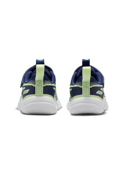 Cosmic Runner Încălțăminte Sport Copii Alergare cu Închidere Hoop & Loop Albastre