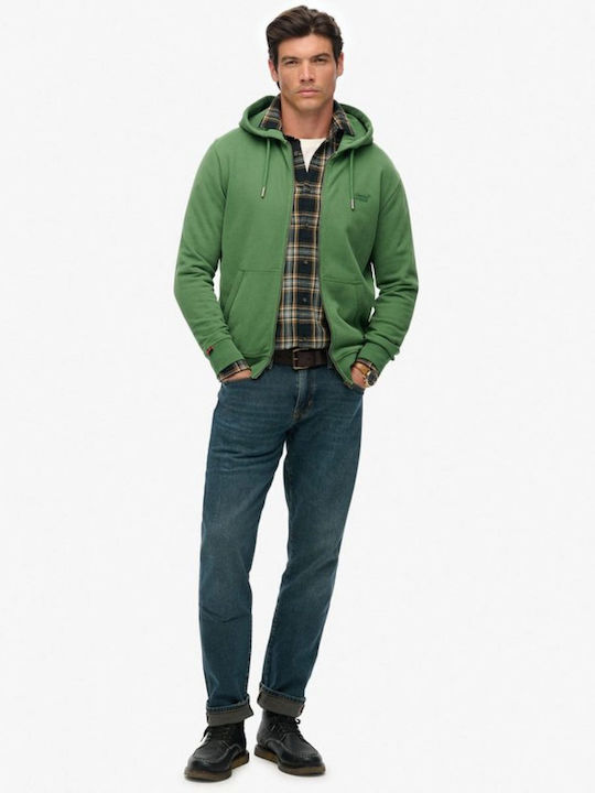 Sweatshirt with Hood Green