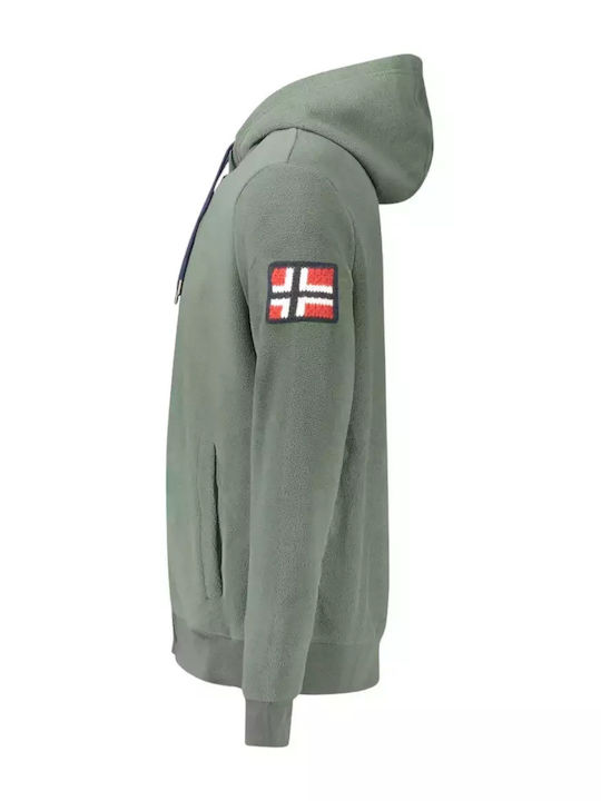 Cardigan With Hood Green