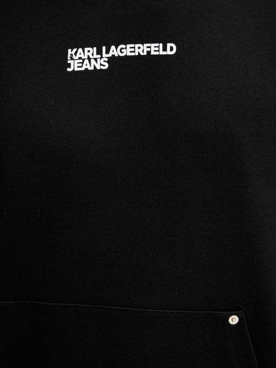 Sweatshirt with Hood Black