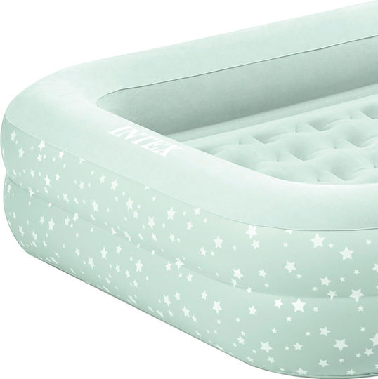 Saltea Gonflabilă de Camping Mattress 168x107x25εκ. Albastru