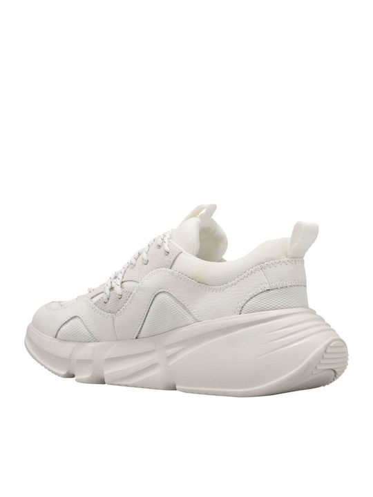 Calle Lace Women's Chunky Sneakers White