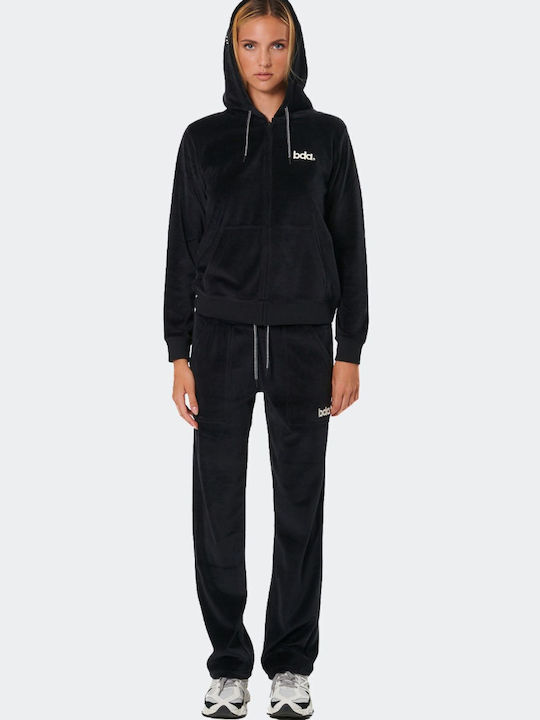 Sweatpants Velvet Black
