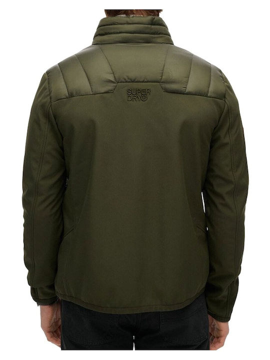 Storm Χειμωνιάτικο Μπουφάν Softshell Αδιάβροχο και Αντιανεμικό Olive Green, Khaki