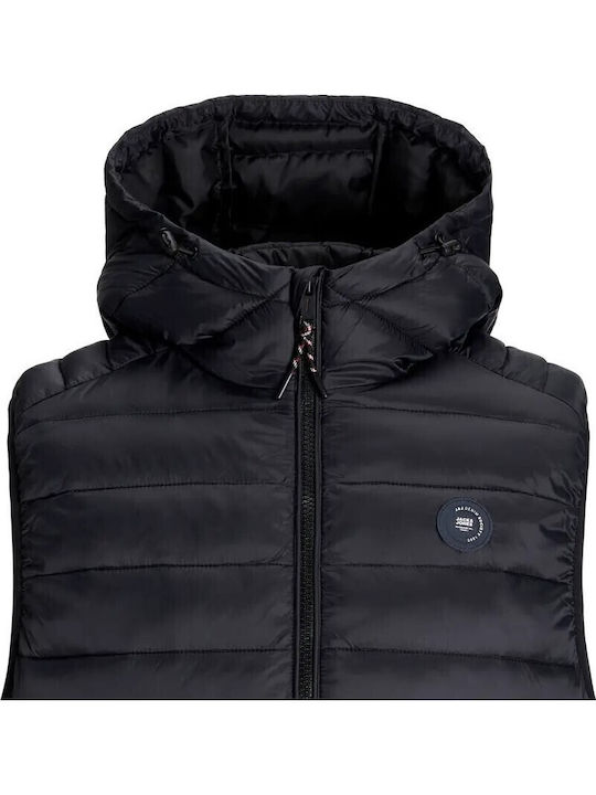 Ärmellos Jacke Black