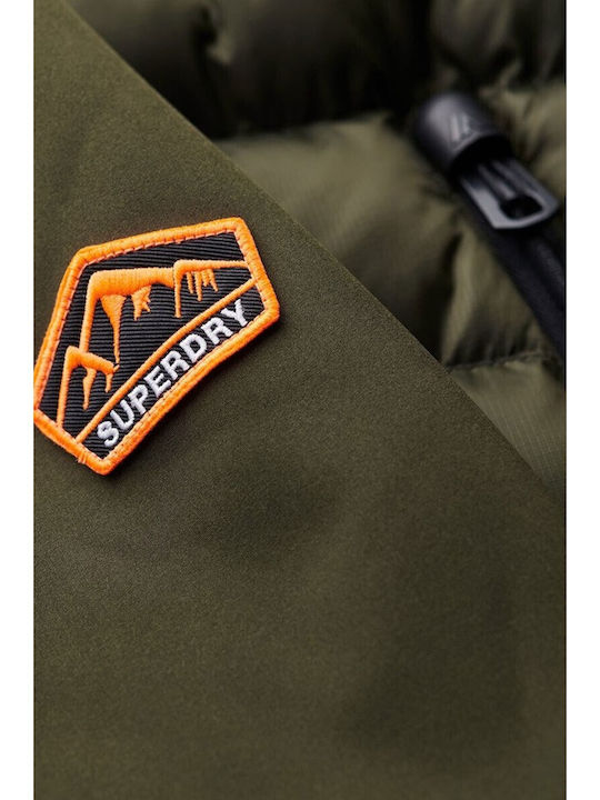 Storm Χειμωνιάτικο Μπουφάν Softshell Αδιάβροχο και Αντιανεμικό Olive Green, Khaki