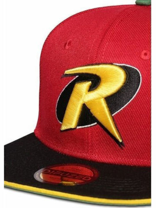 Dc Comics Robin Curved Bill Cap Logo Dc Comics Robin Curved Bill Cap Logo