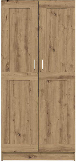 Doppeltür Kleiderschrank Artisian Oak 82.5x51.5x180cm
