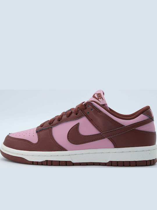 Dunk Low Next Nature Damen Sneakers fuchsia