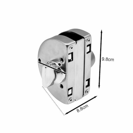Glass Door Lock Double Locking Jg-693 Jiageng