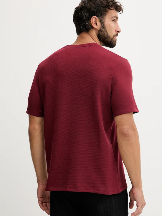 Boss Men's Summer Pajamas Set Bordeaux