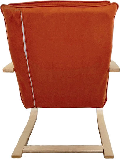 Armchair Orange 67x78x92cm