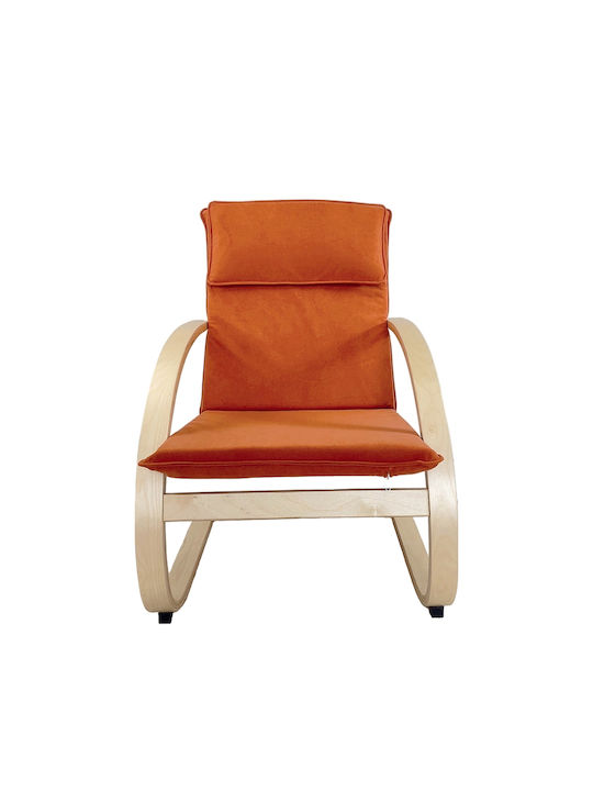 Armchair Orange 67x78x92cm