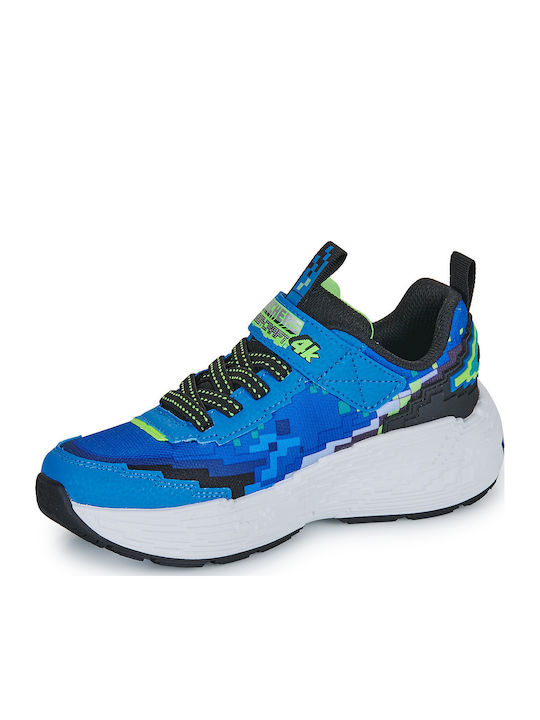Mega-craft 4K Παιδικά Sneakers με Σκρατς Μπλε