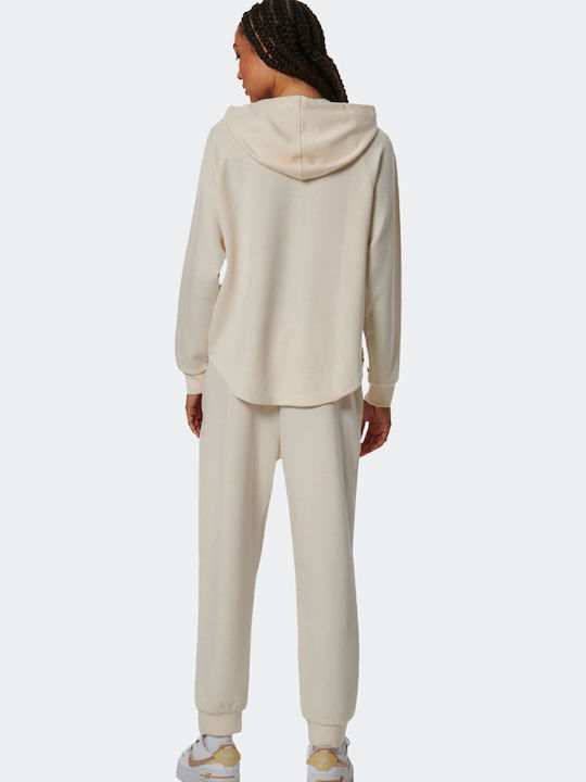 Body Action Jacket Salt Ecru with Hood