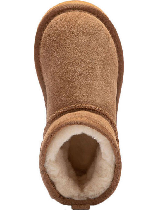 Ghete Copii din Suede Tabac maro