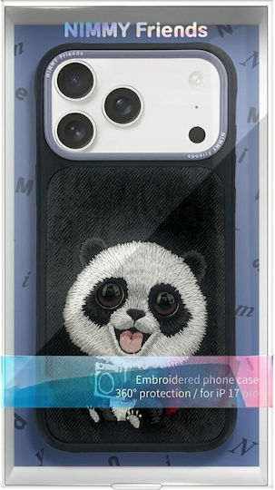 Nimmy Case Großes Augen Tier 2.0 Panda Iphone 17 Pro Max Schwarze N-xdy-ip17-pro-max-06a