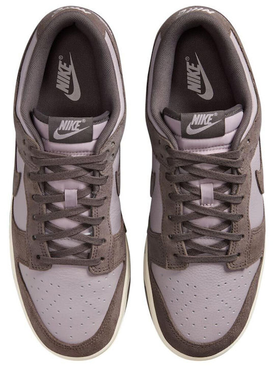 Dunk Low Retro Se Herren Sneakers Grey Leather