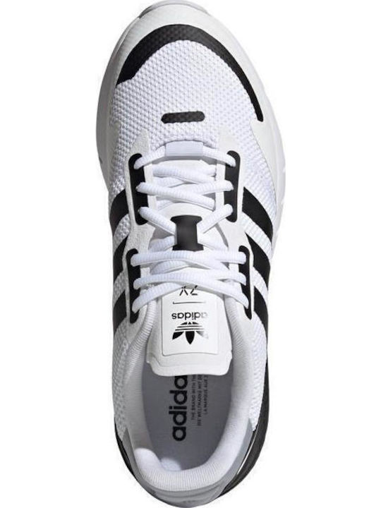 adidas ZX 1K Boost Adidași Alb Noriu / Negru De Bază / Argintiu