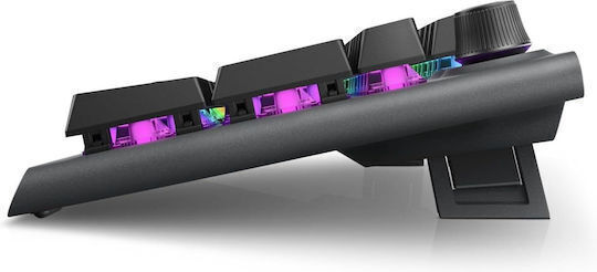 Dell Tri-Mode Wireless Gaming Mechanical Keyboard with Cherry MX Red switches and RGB lighting (English US) Red