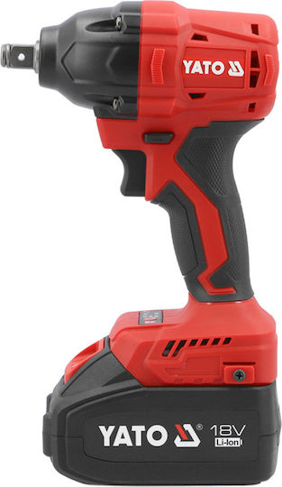 Yato YT-8277925 Schlagschrauber Akku 18V 1x4Ah mit Aufnahme 1/2"