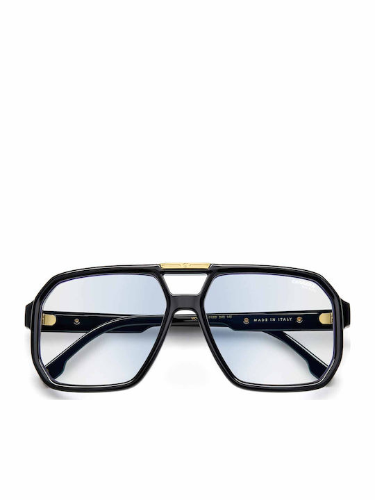 Carrera Unisex Ochelari De Soare Cu Ramă Neagră Din Plastic Și Lentile Gri 01/BB 2M2/15
