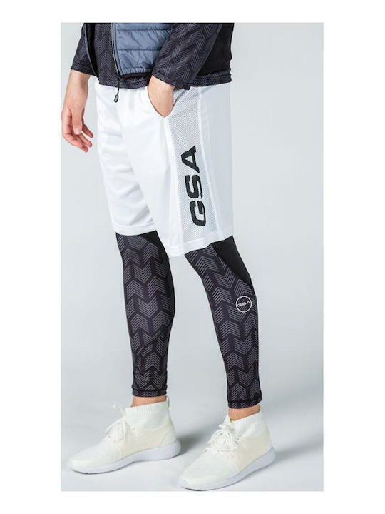 GSA Gearplus Herren Sportleggings Kompression Lang Mehrfarbig