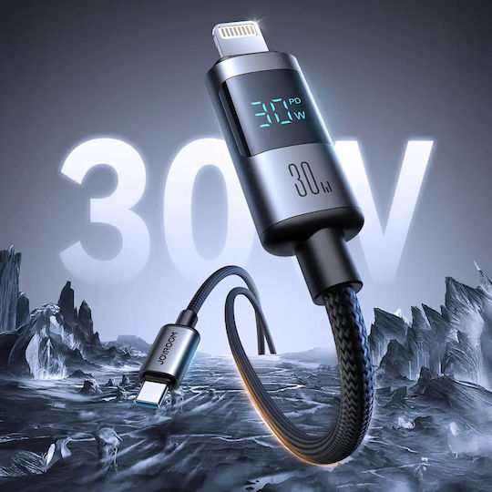 Joyroom Series USB-C zu Lightning Kabel 30W Schwarz 1.2m