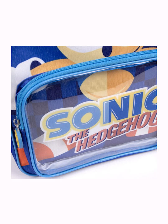 Ученическа Раница Sonic Син 25 X 3 X 12 см